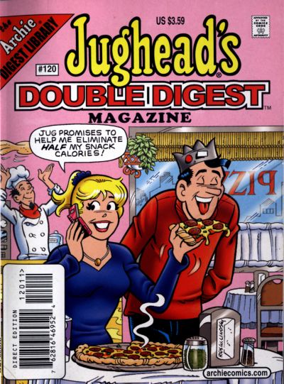 Cover for Jughead's Double Digest (Archie, 1989 series) #120