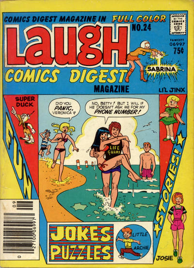 Cover for Laugh Comics Digest (Archie, 1974 series) #24
