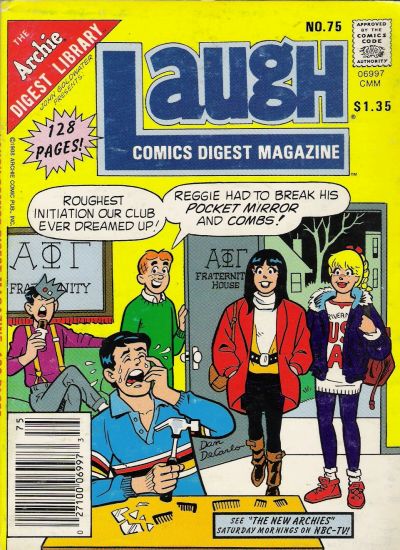 Cover for Laugh Comics Digest (Archie, 1974 series) #75