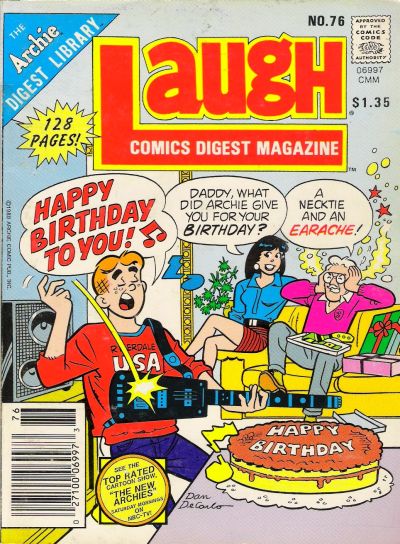 Cover for Laugh Comics Digest (Archie, 1974 series) #76