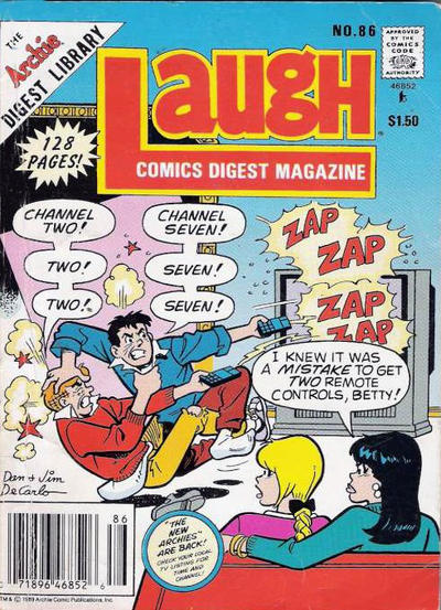 Cover for Laugh Comics Digest (Archie, 1974 series) #86