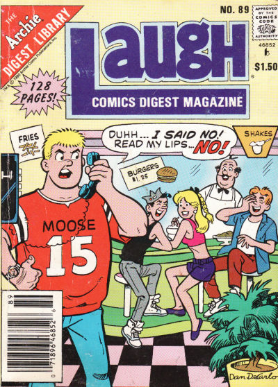 Cover for Laugh Comics Digest (Archie, 1974 series) #89