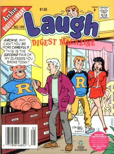 Cover for Laugh Comics Digest (Archie, 1974 series) #105