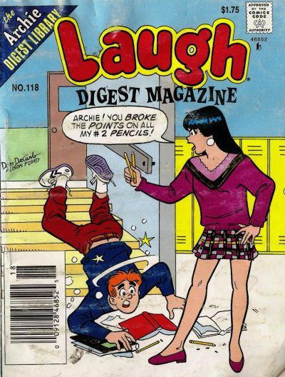 Cover for Laugh Comics Digest (Archie, 1974 series) #118