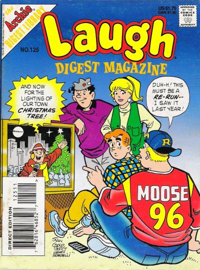 Cover for Laugh Comics Digest (Archie, 1974 series) #125