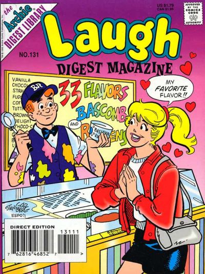 Cover for Laugh Comics Digest (Archie, 1974 series) #131