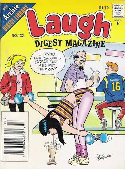 Cover for Laugh Comics Digest (Archie, 1974 series) #132