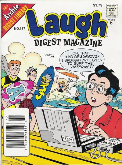Cover for Laugh Comics Digest (Archie, 1974 series) #137
