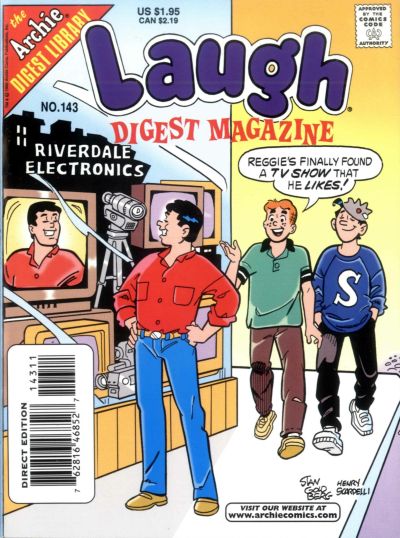 Cover for Laugh Comics Digest (Archie, 1974 series) #143 [Direct Edition]