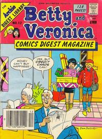 Cover Thumbnail for Betty and Veronica Comics Digest Magazine (Archie, 1983 series) #12