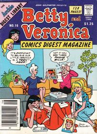 Cover for Betty and Veronica Comics Digest Magazine (Archie, 1983 series) #16