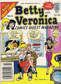 Cover Thumbnail for Betty and Veronica Comics Digest Magazine (Archie, 1983 series) #22