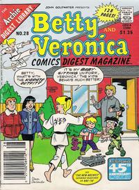 Cover Thumbnail for Betty and Veronica Comics Digest Magazine (Archie, 1983 series) #28