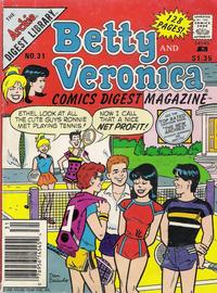 Cover Thumbnail for Betty and Veronica Comics Digest Magazine (Archie, 1983 series) #31