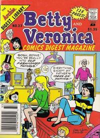 Cover Thumbnail for Betty and Veronica Comics Digest Magazine (Archie, 1983 series) #33