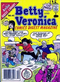 Cover Thumbnail for Betty and Veronica Comics Digest Magazine (Archie, 1983 series) #40