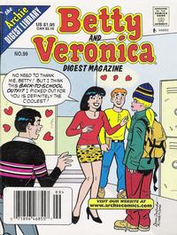 Cover Thumbnail for Betty and Veronica Comics Digest Magazine (Archie, 1983 series) #99