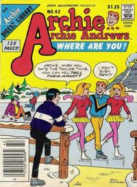 Cover Thumbnail for Archie... Archie Andrews, Where Are You? Comics Digest Magazine (Archie, 1977 series) #42