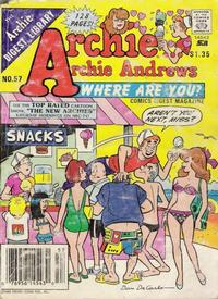 Cover Thumbnail for Archie... Archie Andrews, Where Are You? Comics Digest Magazine (Archie, 1977 series) #57