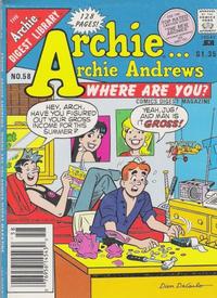 Cover Thumbnail for Archie... Archie Andrews, Where Are You? Comics Digest Magazine (Archie, 1977 series) #58