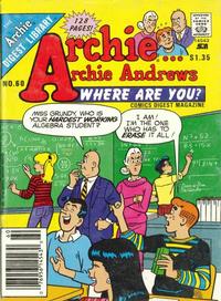 Cover Thumbnail for Archie... Archie Andrews, Where Are You? Comics Digest Magazine (Archie, 1977 series) #60