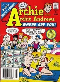 Cover Thumbnail for Archie... Archie Andrews, Where Are You? Comics Digest Magazine (Archie, 1977 series) #64