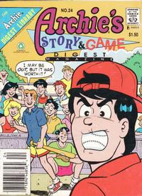 Cover for Archie's Story & Game Digest Magazine (Archie, 1986 series) #24