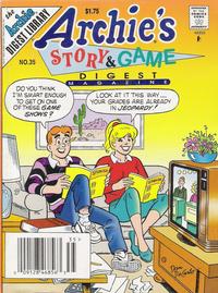 Cover for Archie's Story & Game Digest Magazine (Archie, 1986 series) #35