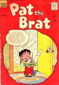 Cover Thumbnail for Pat the Brat (Archie, 1956 series) #27