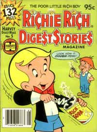 Cover Thumbnail for Richie Rich Digest Stories (Harvey, 1977 series) #5