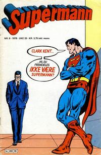 Cover Thumbnail for Supermann (Semic, 1977 series) #6/1978