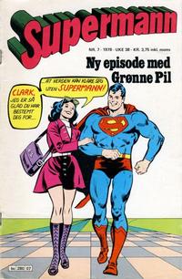 Cover Thumbnail for Supermann (Semic, 1977 series) #7/1978