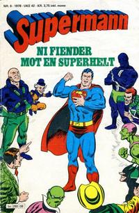 Cover Thumbnail for Supermann (Semic, 1977 series) #8/1978