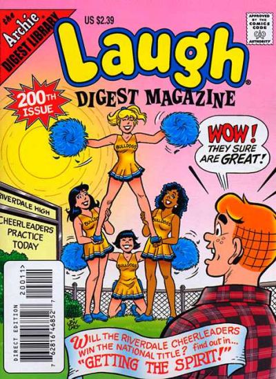 Cover for Laugh Comics Digest (Archie, 1974 series) #200