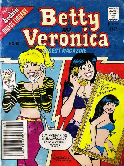 Cover for Betty and Veronica Comics Digest Magazine (Archie, 1983 series) #69