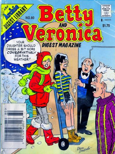 Cover for Betty and Veronica Comics Digest Magazine (Archie, 1983 series) #80