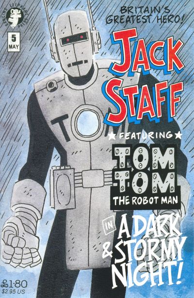 Cover for Jack Staff (Dancing Elephant Press, 2000 series) #5