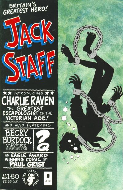 Cover for Jack Staff (Dancing Elephant Press, 2000 series) #9