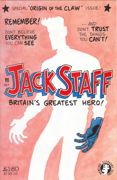 Cover for Jack Staff (Dancing Elephant Press, 2000 series) #11