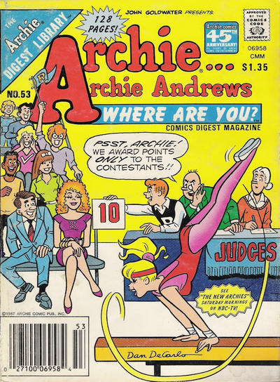 Cover for Archie... Archie Andrews, Where Are You? Comics Digest Magazine (Archie, 1977 series) #53