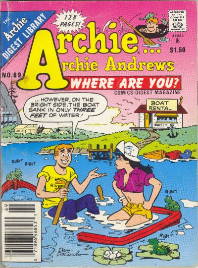 Cover for Archie... Archie Andrews, Where Are You? Comics Digest Magazine (Archie, 1977 series) #69