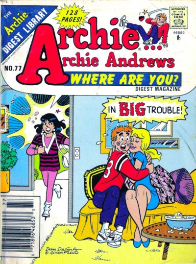 Cover for Archie... Archie Andrews, Where Are You? Comics Digest Magazine (Archie, 1977 series) #77
