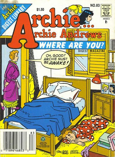 Cover for Archie... Archie Andrews, Where Are You? Comics Digest Magazine (Archie, 1977 series) #83