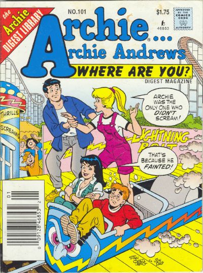 Cover for Archie... Archie Andrews, Where Are You? Comics Digest Magazine (Archie, 1977 series) #101