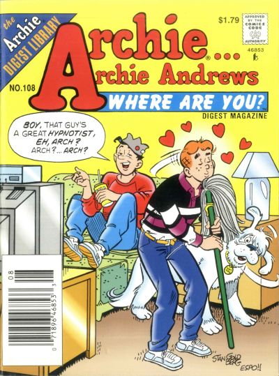 Cover for Archie... Archie Andrews, Where Are You? Comics Digest Magazine (Archie, 1977 series) #108