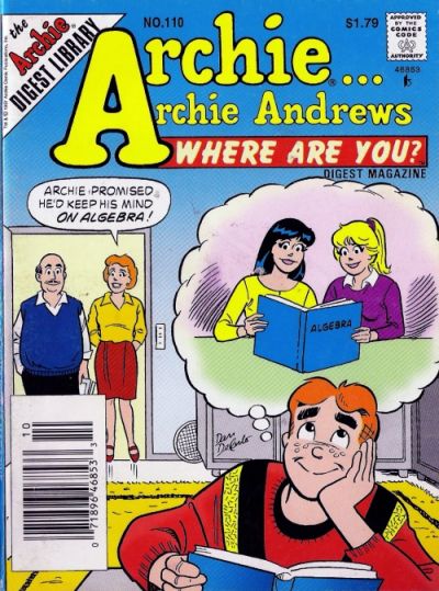 Cover for Archie... Archie Andrews, Where Are You? Comics Digest Magazine (Archie, 1977 series) #110