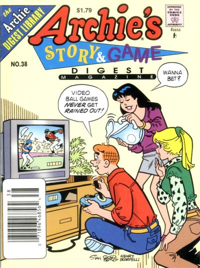 Cover for Archie's Story & Game Digest Magazine (Archie, 1986 series) #38