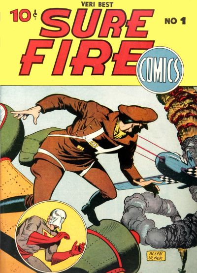 Cover for Veri Best Sure Fire Comics (Holyoke, 1943 series) #1