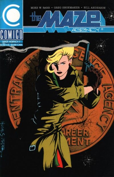 Cover for The Maze Agency (Comico, 1988 series) #7