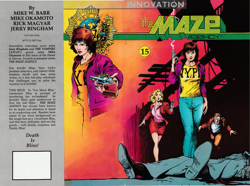 Cover for The Maze Agency (Innovation, 1989 series) #15